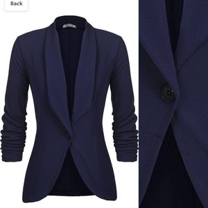 BEYOVE Lightweight 3/4 Sleeve Blazer